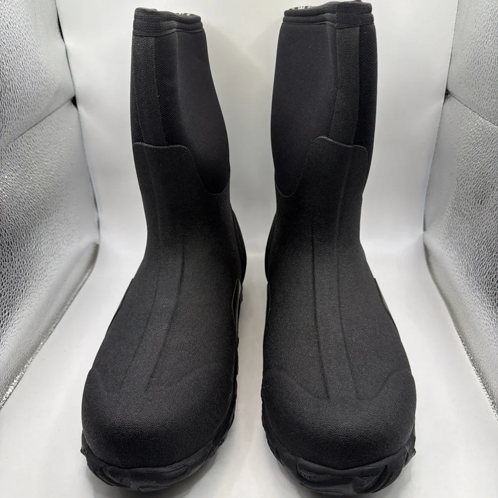 Bogs‎ Men's Comfortable Waterproof Classic Regular Mid Boot - Black, Size10